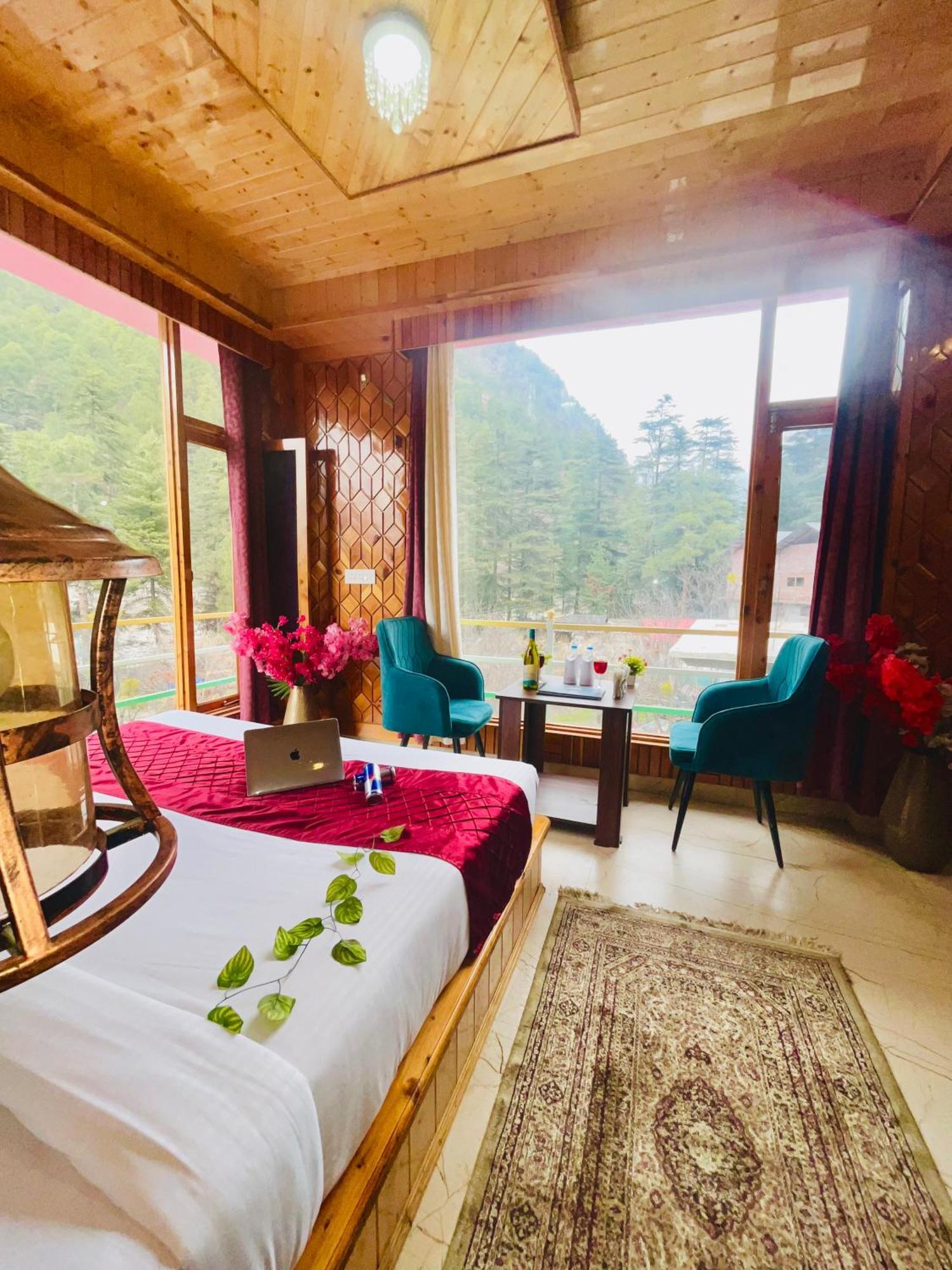 Hotel Brownie River View Kasol Buitenkant foto